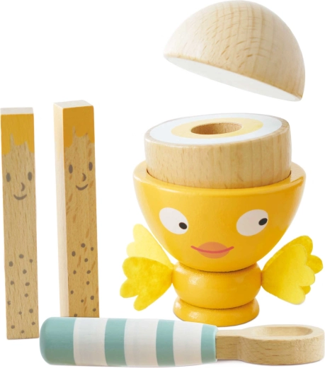 Coquetier en bois avec œuf ouvrant Le Toy Van