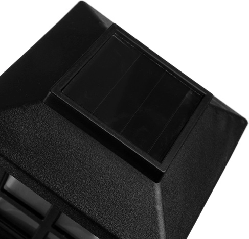 Amorphous solar panel for better charging