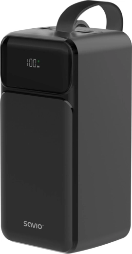 Powerbank Savio 50 000 mAh noire