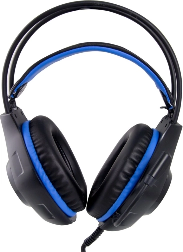 Gaming hoofdtelefoon met microfoon Deathstrike blauw