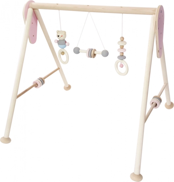 Hess portique d’éveil Ourson rose