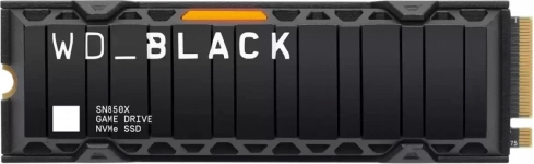SSD-Disk WD Black 2TB SN850X NVMe M.2 PCIe mit Kühler