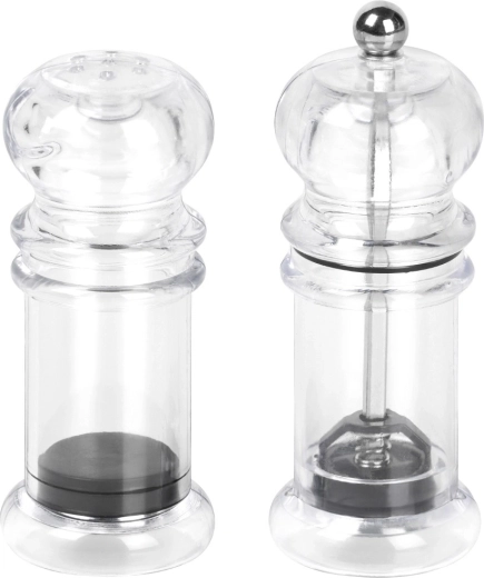 Pepper grinding and precise salt dosing