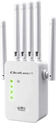 WiFi signal booster repeater and access point 300 Mb/s with 6 antennas