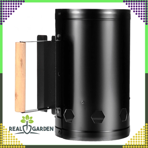 Allume-charbon cheminée pour gril – charbon de bois et briquettes