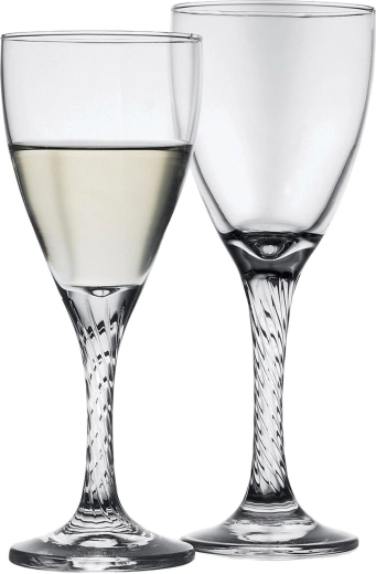 Verre transparent résistant avec parois épaissies