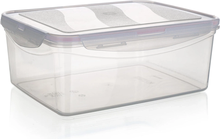 Hermetic rectangular food container 5.5 l LARA