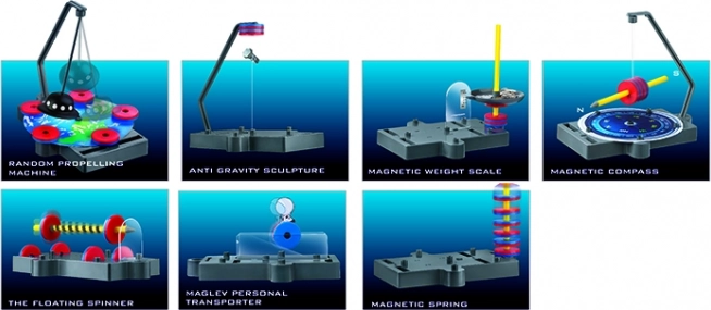 Magnetic Construction Set 4M Anti-Gravity