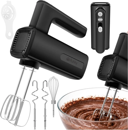 Ruhhy hand mixer 800 W with Turbo and 5 speeds