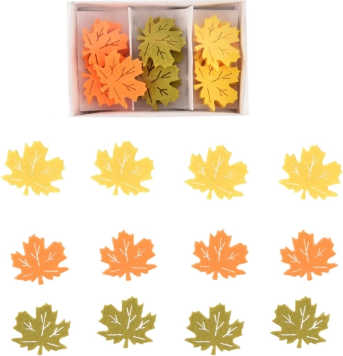Self-adhesive felt pads, round 35 mm, 12 pcs