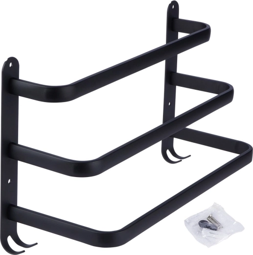 Vier praktische Haken für Zubehör