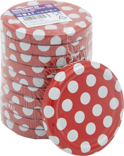 Polka dot design for stylish storage