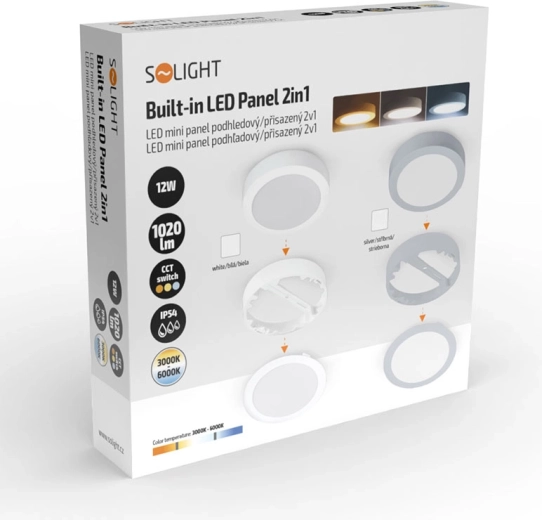 Instelbare lichtkleur (3CCT) met één schakelaar