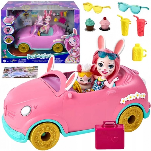 Enchantimals Bunny Carriage Bree with Accessories