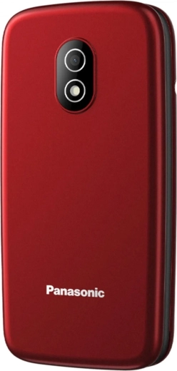 Panasonic KX‑TU410 téléphone 4G à touches rouge