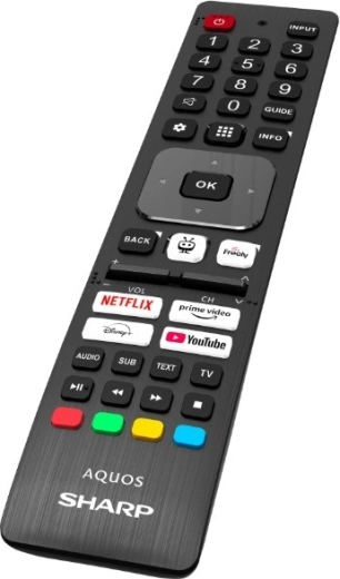 Intuïtieve afstandsbediening met sneltoetsen