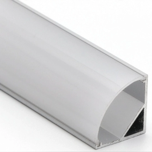 Profilé d’angle en aluminium Solight pour rubans LED avec diffuseur opale 1 m