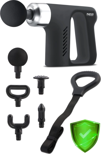 5 embouts et ceinture de massage pour tout le corps