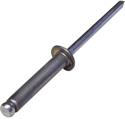 Blindniet 4,8 × 10 mm Stahl/Stahl (50 Stk.)