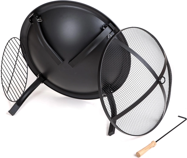 Praktische accessoires voor de vuurkorf