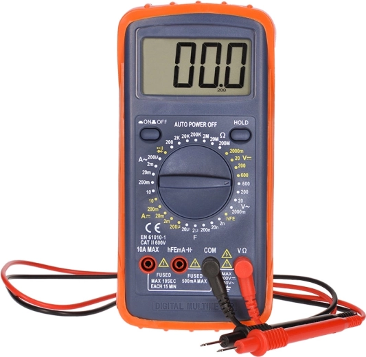 Test de continuité, de diodes et hFE