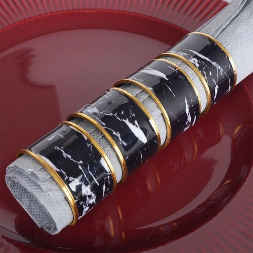 Practical and decorative napkin holding