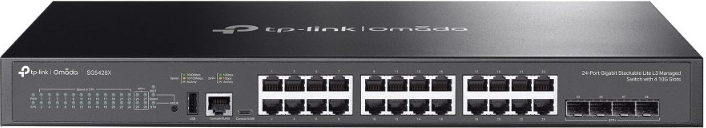 TP-Link Omada SG5428X beheerde stapelbare L3-switch met 24 gigabitpoorten