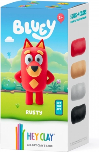 Hey Clay modeling foam BLUEY Rusty