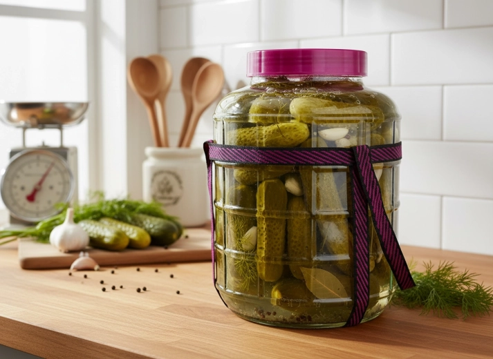 Large 15 l capacity for home production