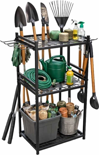 Rangement organisé des outils