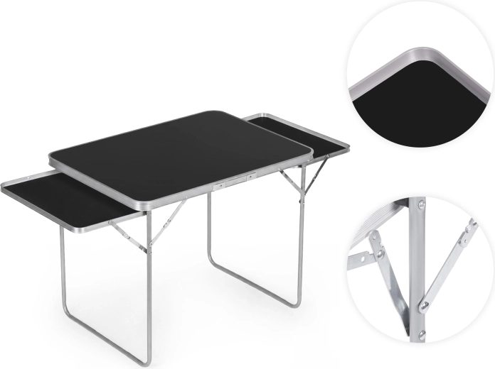 Stable steel frame with safety lock