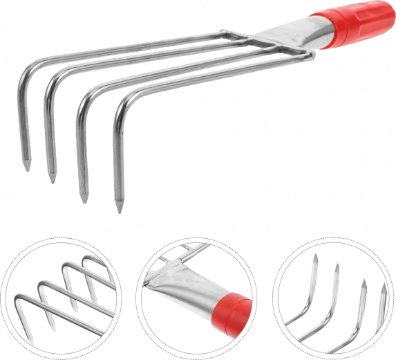 4 dents métalliques pour un binage efficace