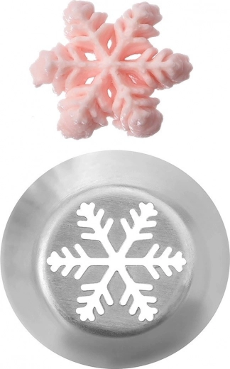 Precise snowflakes with a single squeeze