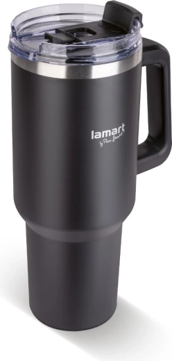 Comfortabel drinken met het rietje of via het deksel