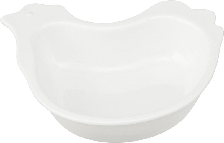 Cute hen motif for stylish serving