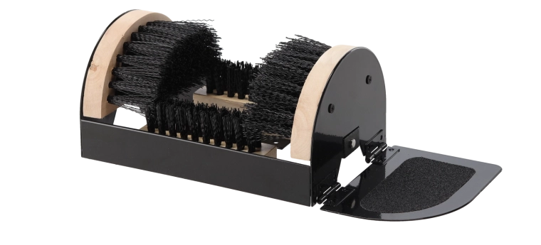 Nettoyeur de chaussures à brosses 23 × 15 × 11,5 cm