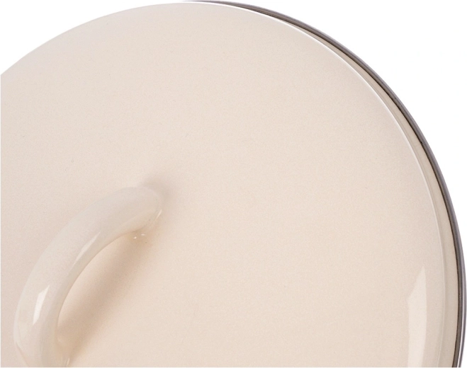 Duurzaam geëmailleerd staal met metalen rand