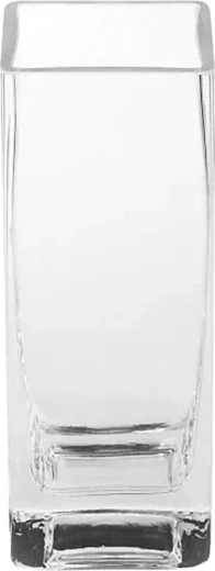 Vierkante vaas 10 × 10 × 30 cm