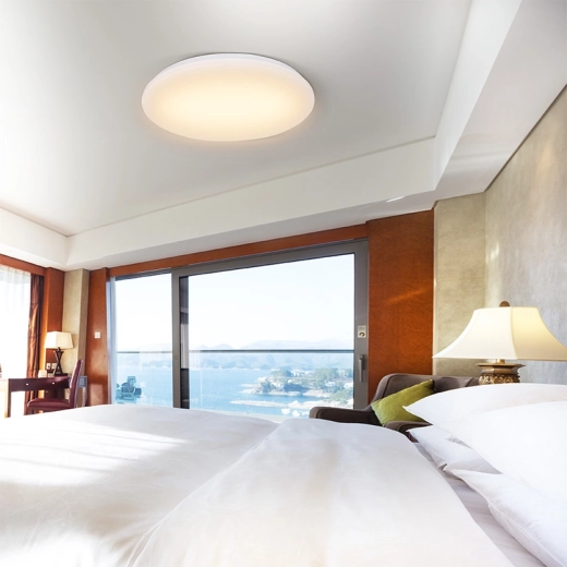 Laagprofiel rond design voor interieur