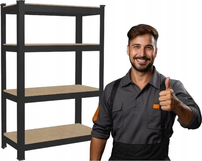 150 kg per shelf load capacity and robust stability