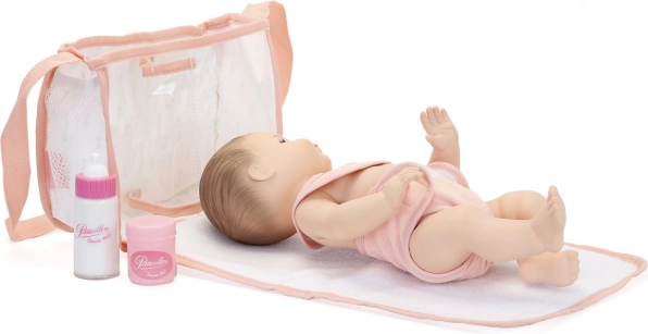 Petitcollin Doll Changing Set with 2‑in‑1 Pouch