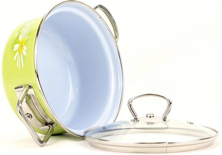 Durable granite enamel for everyday use