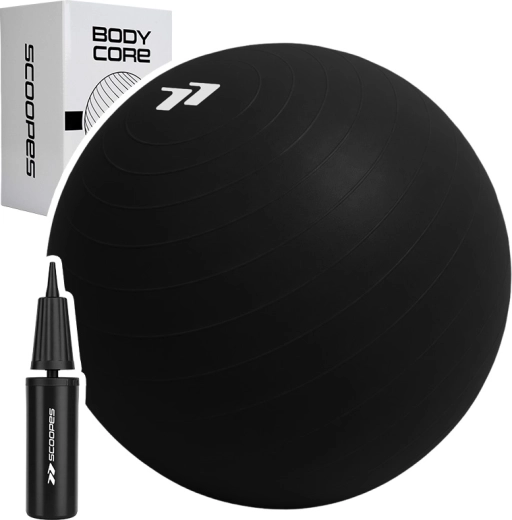 BodyCore Gymnastics Ball 85 cm Black