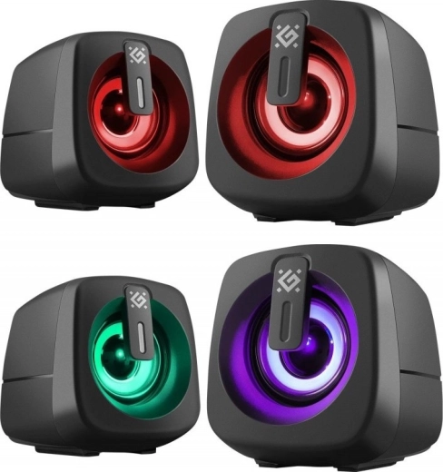 Compact design with stylish LED lighting