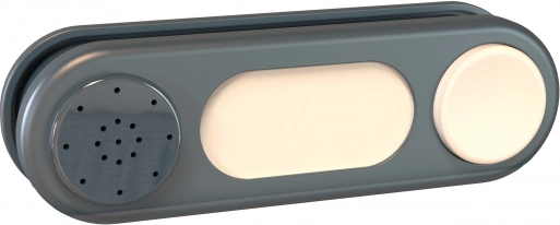 electronic doorbell for Smoby playhouses – grey