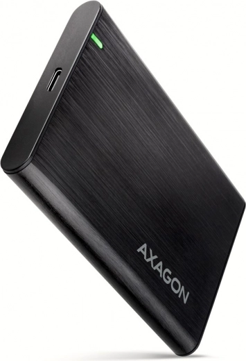 Schroefloze externe aluminium behuizing voor USB-C 3.2 Gen 1 - SATA 6G voor 2,5" SSD/HDD