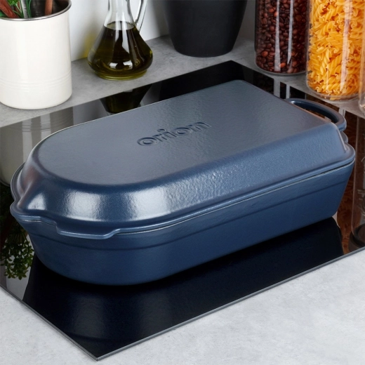 Twee schalen in één – deksel als afzonderlijke ovenschaal