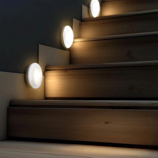 Veilige verlichting van trappen en gangen