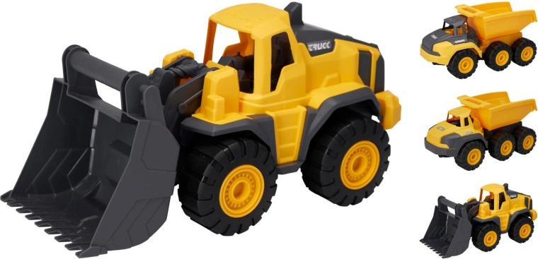 Bau-Lkw 26 cm – Mix verschiedener Modelle