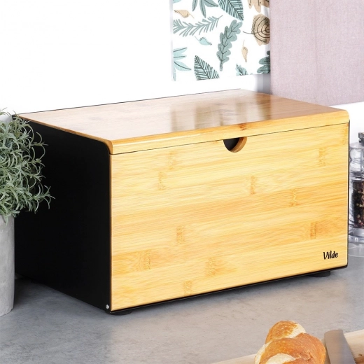 Modern combination of metal and bamboo